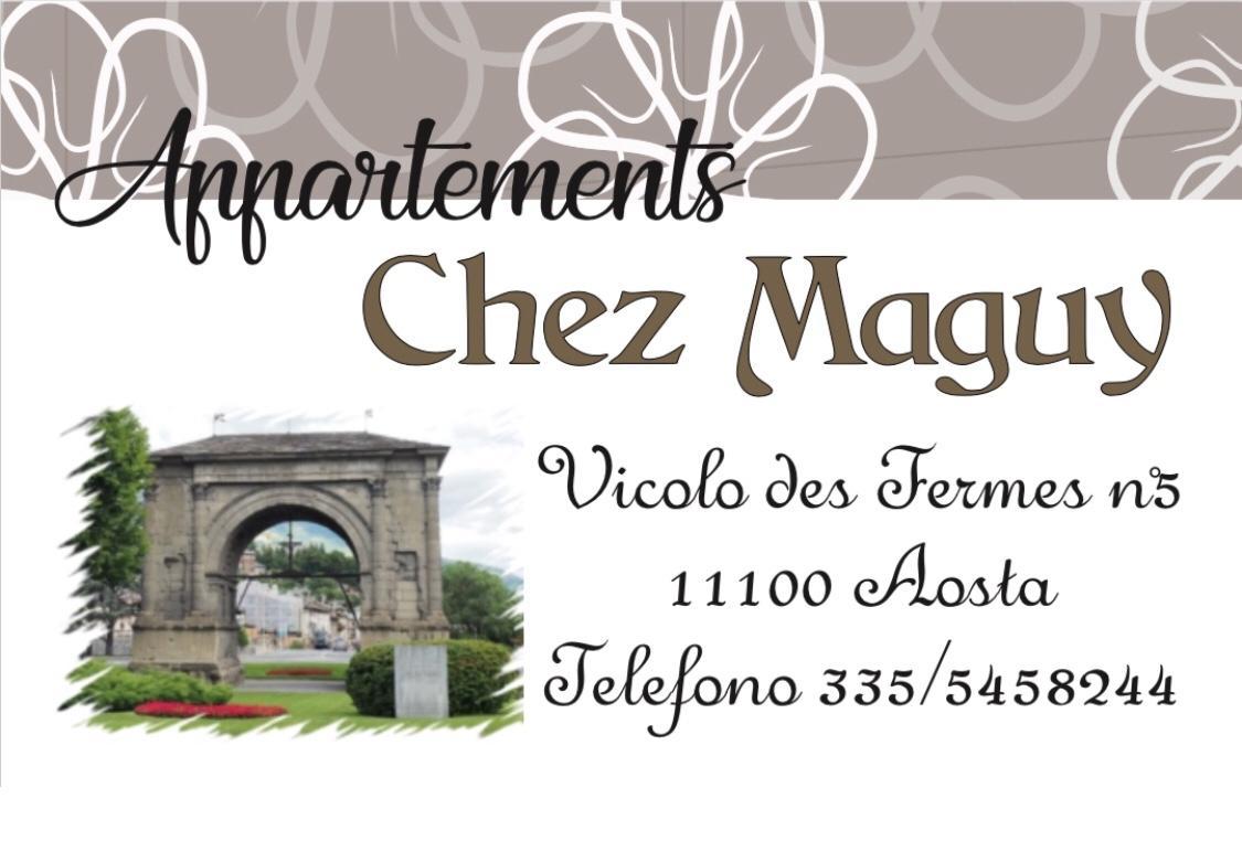 Chez Maguy Leilighet Aosta Eksteriør bilde